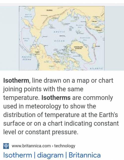 What are isotherms in science?