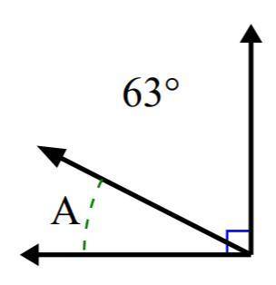 HELP ASAP!!!
Find the value of 'A' in the set of complementary angles.
