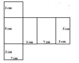 Explain how to find the lateral area of this rectangular prism.