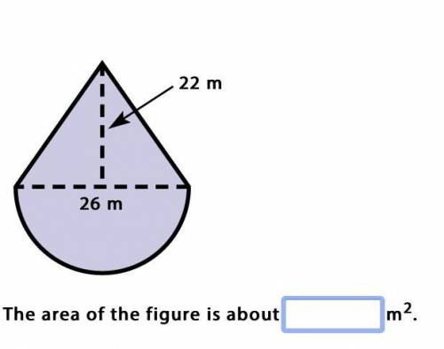 Help due soon 
find the area using 3.14 for π