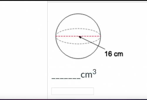 Volume of spheres quiz need help finding the answer