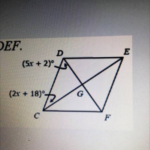 HELPPP FIND MEASURE OF ANGLE CDF!