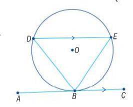 Points P, X and Y lie on the circumference of a circle.

The tangents to the circle at X and Y mee