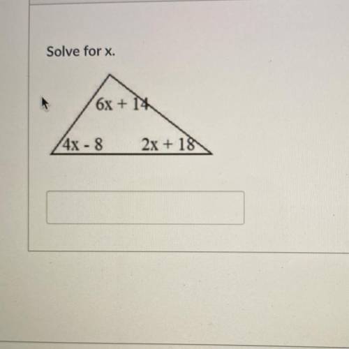 I need to solve for x. Help plz!