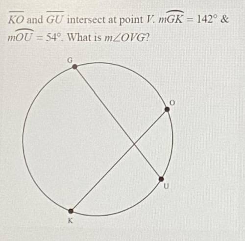 Help I will be marking brainliest!!!

A. 82°
B. 98°
C. 38°
D. 126°
Show work, if possible. Thanks❤