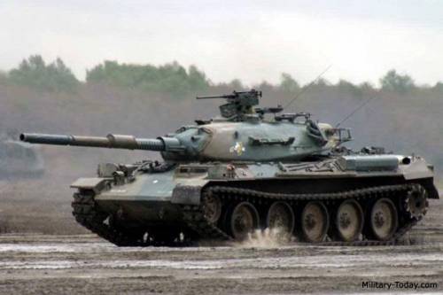Can an Armour Piercing (AP) shell from a modern day tank for instance the Japanese Main Battle Tank