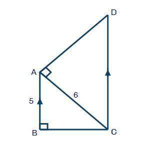 PLEASE HELP ME, IM GONNA CRY

Look at the figure below:
Triangle ABC is a right triangle with angl