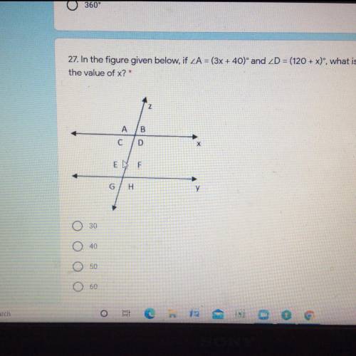 Also what is the measure of angle A?
