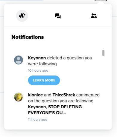 Keyonn, why? stop deleting questions! legit it's kinda annoying :/ 
stop thissss ty