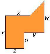If U = 3 inches, V = 5 inches, W = 7 inches, X = 7 inches, Y = 8 inches, and Z = 4 inches, what is