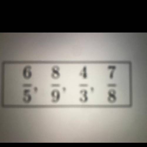 Which of the numbers shown in the box below is largest ?