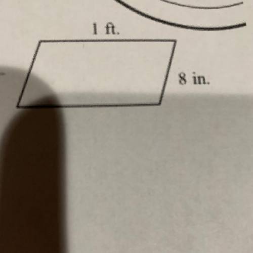Hey guys how do you find the perimeter of this shape in inches (explain)
Please helpppp