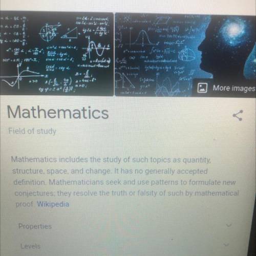 What is mathematics?​