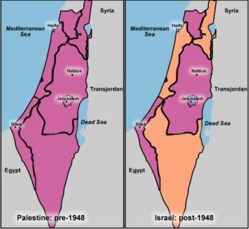 Choose all of the terms that MOST refer to the creation of the modern state of Israel.

A) 1948 
B