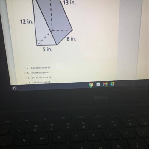 What is the lateral surface area of this prism helpp plzzz