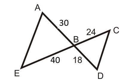 HELP DUE IN 30 MINS!

13. Are the triangles similar? Yes or No
14. Which postulate justifies your