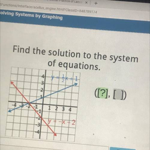 HELP PLEASE
find the solution to the system of equations￼