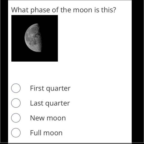 What phase of the moon is this?