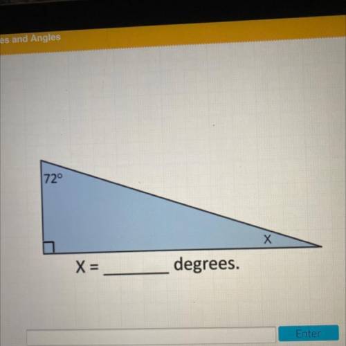 72°
Х
X=
degrees.
please help