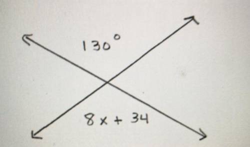 Solve for x..........10 points*