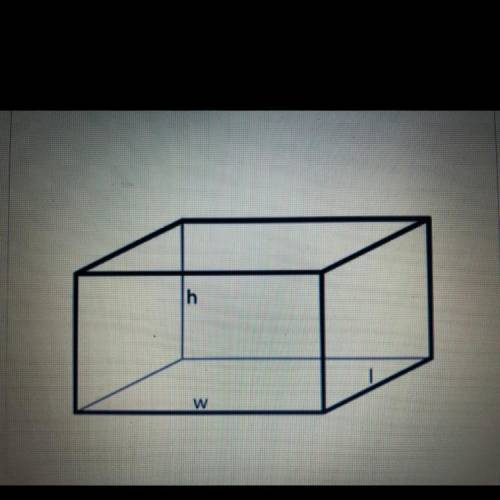 PLEASE HELP!!!

a small shipping container is shaped like a right rectangular prism that is approx