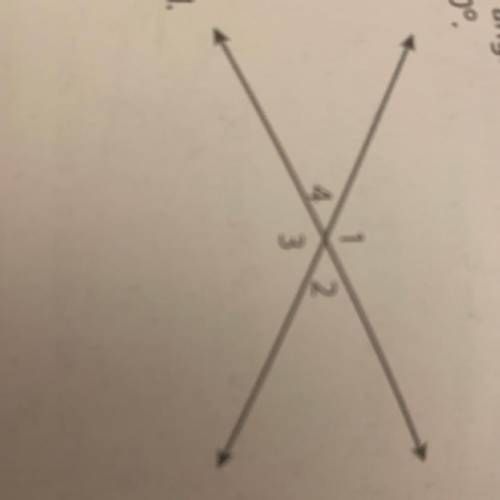 PLEASE HELP The measure of angle three is 130 in the measure of angle fours 50 state two different