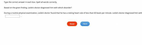 Based on the given finding, Leslie’s doctor diagnosed him with which disorder?

During a routine p