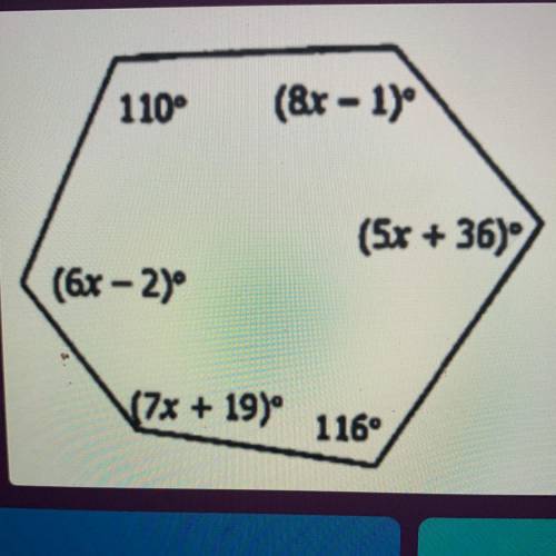 Solve for x................