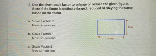 Help 
Is geometry 
Scale factor