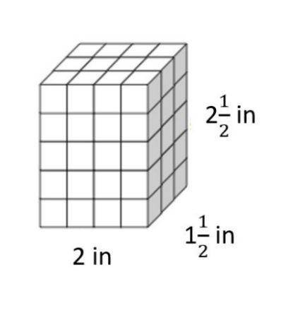 If each cube has a side measure of 12 inch, what is the volume of the rectangular prism?

Group of