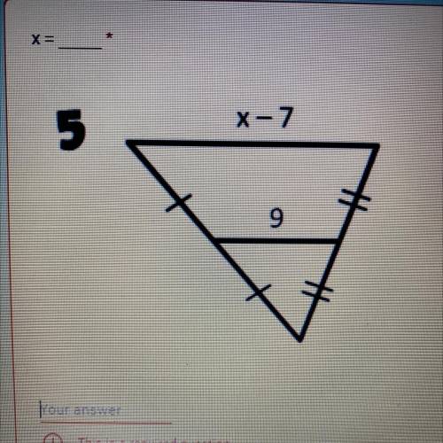 Please help what does x=?