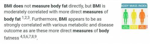Question - Body mass index measures body composition

Possible answers: 
•True 
•False