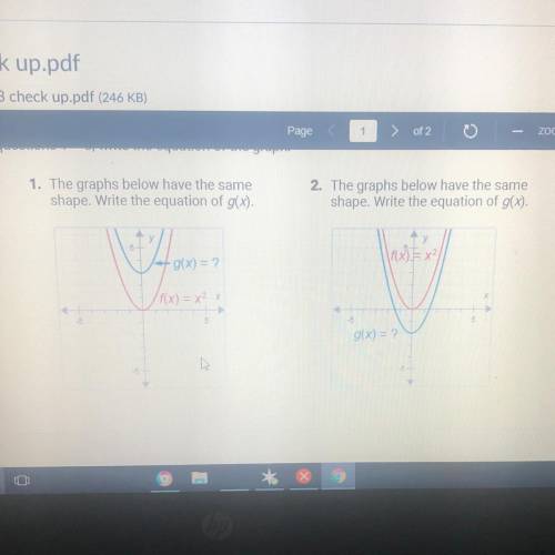 Need help 1 and 2 Please