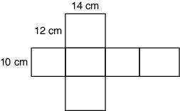QUICK !!Which net represents a three-dimensional figure with a surface area of 864 square centimete