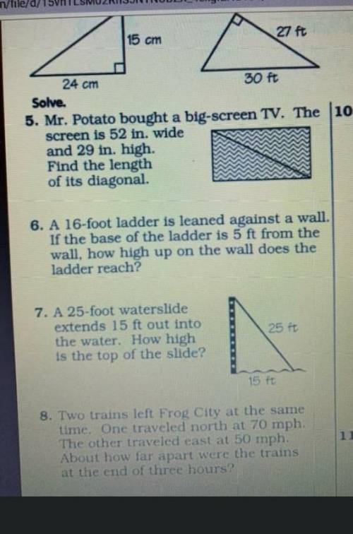 please help asap 5 and 6 and 7 I need help please and thank you​!!! please comment the answers. DO