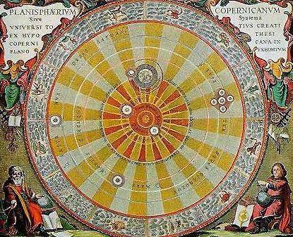 How is the geocentric model contrasted with the heliocentric model?

A. 
Ptolemy's model was in pl