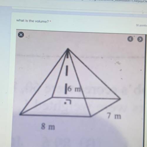 Help find volume of the pyramid please