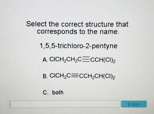 Select the correct structure that corresponds to the name​