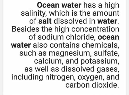Explain how physical and chemical properties influence the formation of ocean current and the distri