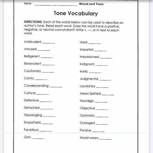 Try Tone vocabulary I’ll give you brainliest