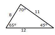 Classify the triangle by its angles and sides. Explain how you knew which classifications to use