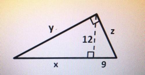 Look at the figure below. (Note that the figure is not drawn to scale)

Solve for x. (enter number
