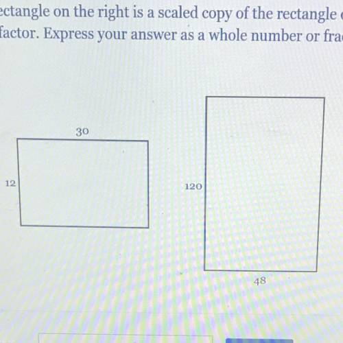 Identify the scale factor