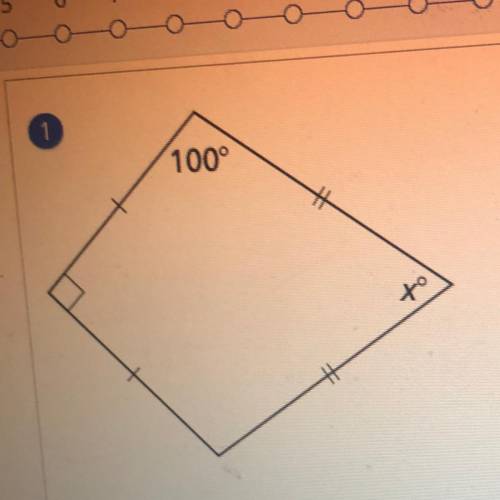 14 POINTS PHOTO INCLUDED
Geometry 
Find the value of X