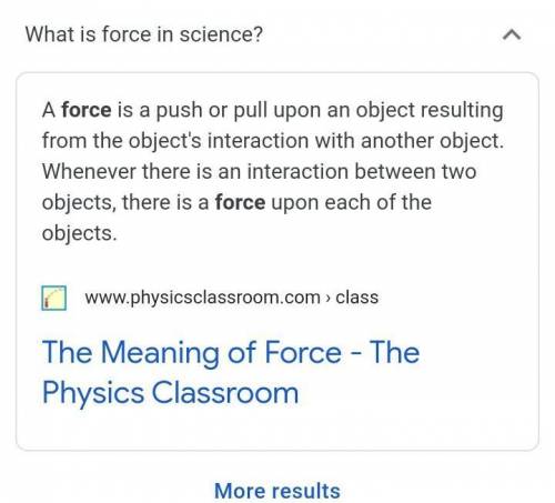 What is force ? explain in simple language!!​