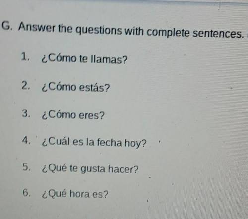 I need help on spanish.​