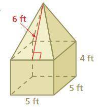 Please help
Find the surface area of the composite solid.