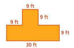 Find the perimeter of the figure.