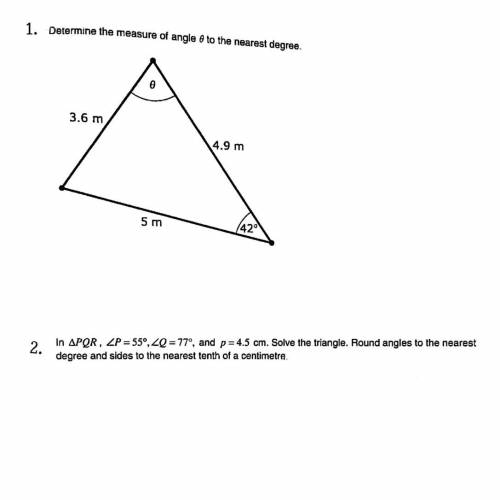Really lost on how to do these 2 question if anyone can help with an explanation that would be grea