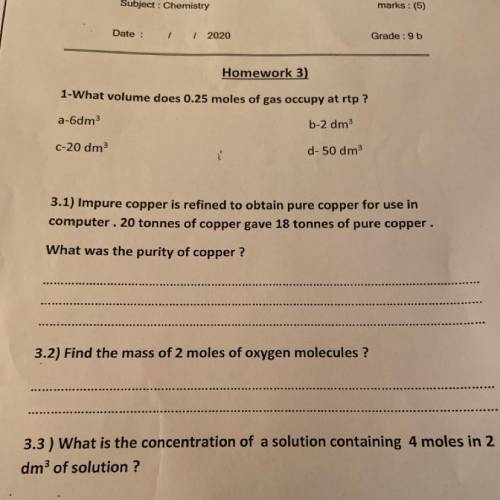 Please help please with the answers